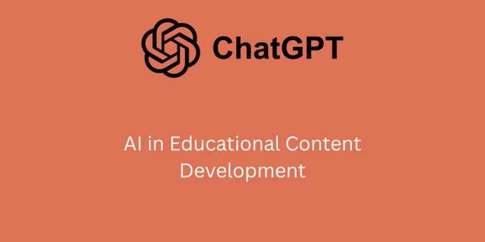 AI in Educational Content Development