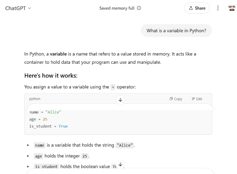 Can ChatGPT Help Me Learn to Code Here’s How