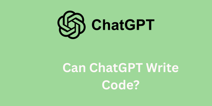 Can ChatGPT Write Code