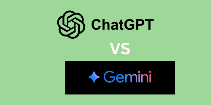 ChatGPT vs Google Gemini