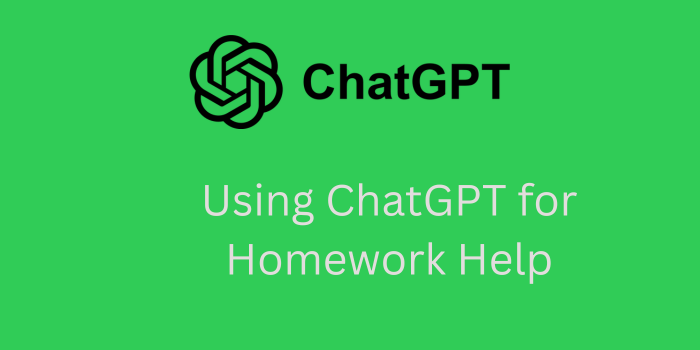 chatgpt homework help for students