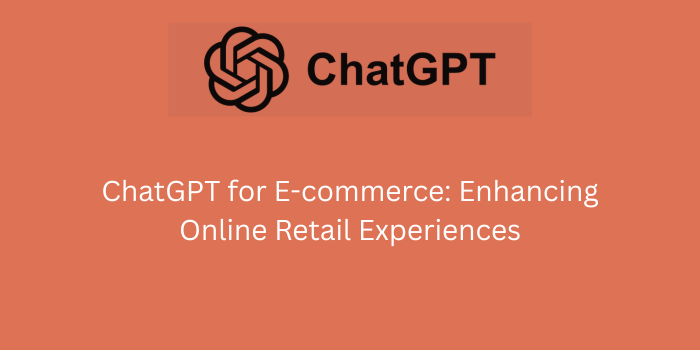 chatgpt for e commerce