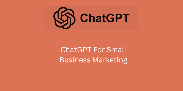 chatgpt for small business marketing